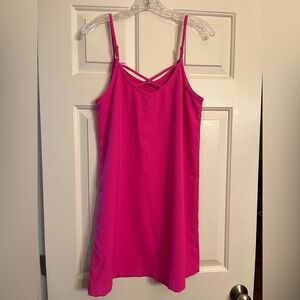 Skies Are Blue Fuchsia Dress